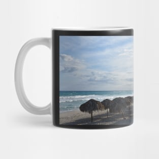 Breezy morning on a tropical beach Mug